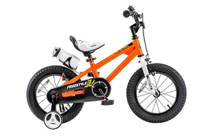 RoyalBaby BMX Freestyle Kids Bike, Boy's Bikes and Girl's Bikes with training wheels, 12-14 -16 -18 inch, in 6 colors. - Kookido Ltd.